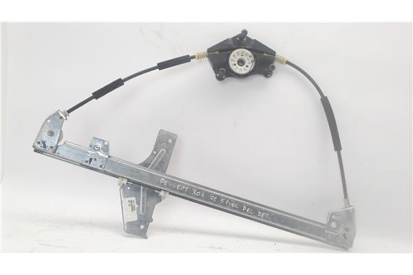 Recambio de mecanismo elevalunas delantero derecho para peugeot 307 break / sw (s1) referencia OEM IAM 9634456880  9222J9 , PEUG