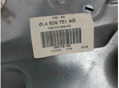 Recambio de elevalunas electrico trasero izquierdo para seat ibiza (6l1) 1.4 cool referencia OEM IAM 6L4839751AB 6L4839755D 