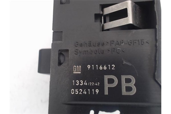 Recambio de mando de luces para opel corsa c referencia OEM IAM 9116612 0524119 