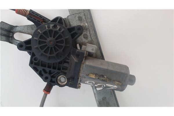 Recambio de mecanismo elevalunas delantero izquierdo para peugeot 206 referencia OEM IAM 9221F9 9221E4 9221E6 , PEUGEOT | 9222F7