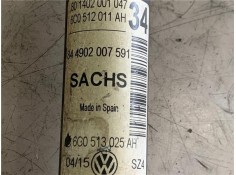 Recambio de amortiguador trasero izquierdo para volkswagen polo v (6c1) 1.2 advance bmt referencia OEM IAM 6C0513025AH VW26HZF11
