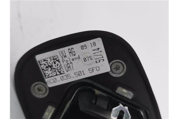 Recambio de antena electrica para volkswagen polo v (6c1) 1.2 advance bmt referencia OEM IAM 6C0035849H 6C0035501 