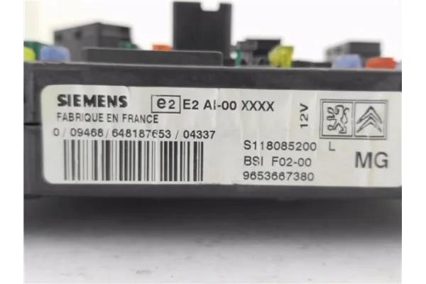 Recambio de bsi para citroen c2 1.1 referencia OEM IAM 1650882180 9653667380 