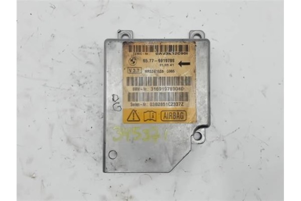 Recambio de centralita airbag para bmw serie 5 berlina (e39) referencia OEM IAM 65776919789 316919789010 