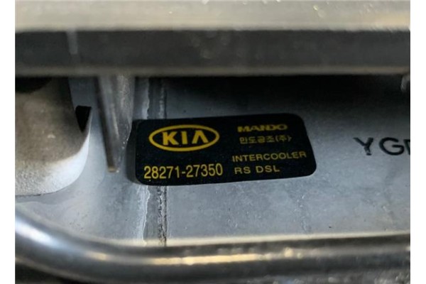Recambio de intercooler para kia carens (rs) 2.0 crdi referencia OEM IAM 2827127350  