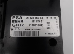 Recambio de mandos climatizador para peugeot 206 sw referencia OEM IAM 96430550XT B111501 