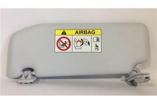 Recambio de parasol derecho para peugeot 208 1.2 access referencia OEM IAM 16095853PR 16079193PR 