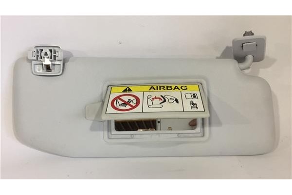 Recambio de parasol derecho para peugeot 208 1.2 access referencia OEM IAM 16095853PR 16079193PR 