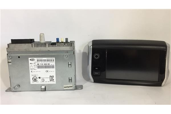 Recambio de radio / cd para peugeot 208 1.2 access referencia OEM IAM 9811066580 503551224208 