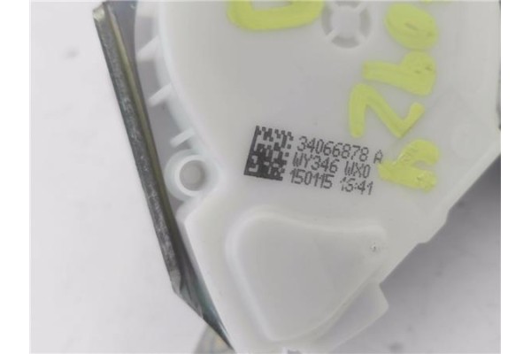 Recambio de cinturon seguridad trasero derecho para volkswagen polo v (6c1) 1.2 advance bmt referencia OEM IAM 6C0857806 FKZ 340