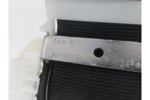 Recambio de cinturon seguridad trasero derecho para volkswagen polo v (6c1) 1.2 advance bmt referencia OEM IAM 6C0857806 FKZ 340