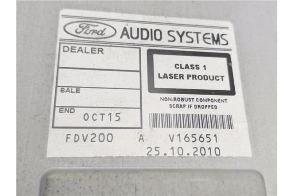 Recambio de autoradio para ford transit furgón 2.2 tdci referencia OEM IAM 1822186 8C1T18C815AC 