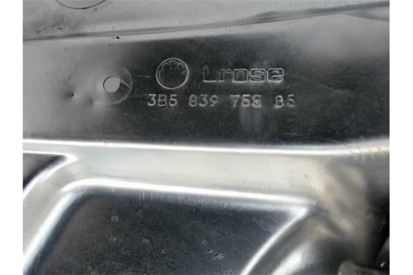 Recambio de elevalunas electrico trasero izquierdo para volkswagen passat berlina (3b2) referencia OEM IAM 3B5839755  