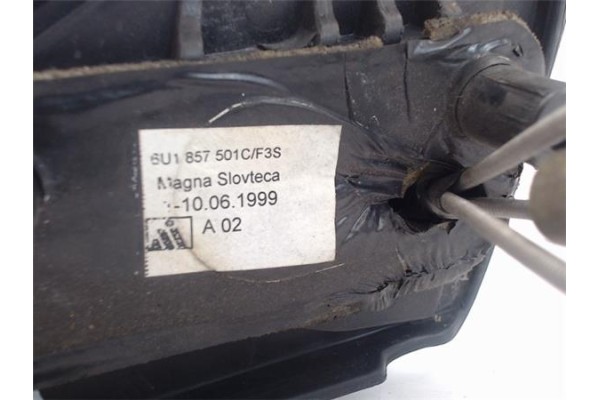 Recambio de retrovisor izquierdo para skoda felicia berlina (791) referencia OEM IAM 6U1857501C/F3S  