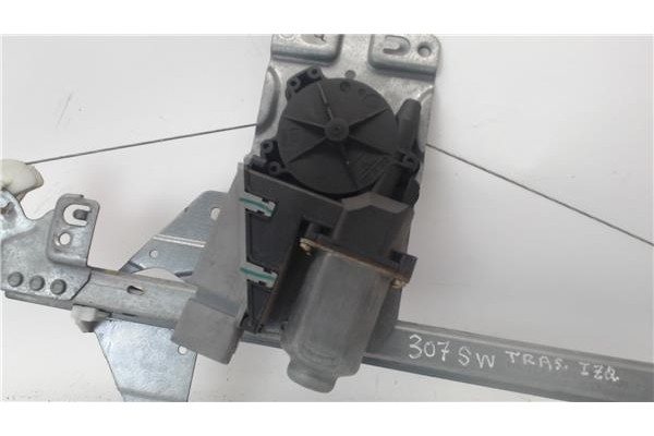 Recambio de mecanismo elevalunas trasero izquierdo para peugeot 307 (s1) referencia OEM IAM 963848  