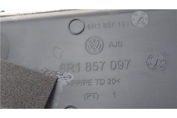 Recambio de guantera salpicadero para volkswagen polo v (6c1) 1.2 advance bmt referencia OEM IAM 6R1857097  