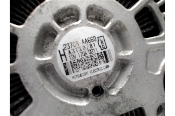 Recambio de alternador para subaru legacy v 2.0 d referencia OEM IAM 23700AA660 A3TX0781 23700AA640 , SUBARU | 23700AA730 , SUBA