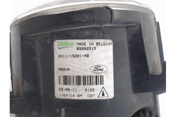 Recambio de faro antiniebla derecho para ford focus berlina (cap) referencia OEM IAM 2N1115201AB R89VA 8200074008 , RENAULT | 12