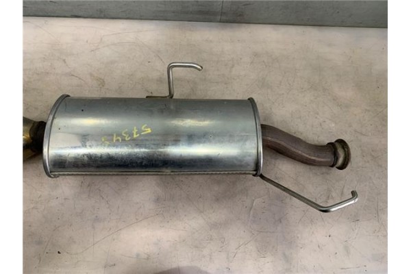 Recambio de tubo escape trasero para peugeot 206 1.4 i referencia OEM IAM 1726WX  