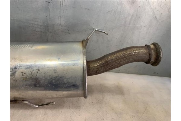 Recambio de tubo escape trasero para peugeot 206 1.4 i referencia OEM IAM 1726WX  