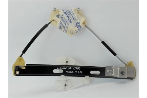 Recambio de mecanismo elevalunas trasero izquierdo para seat leon (5f1) referencia OEM IAM 5F4839461  