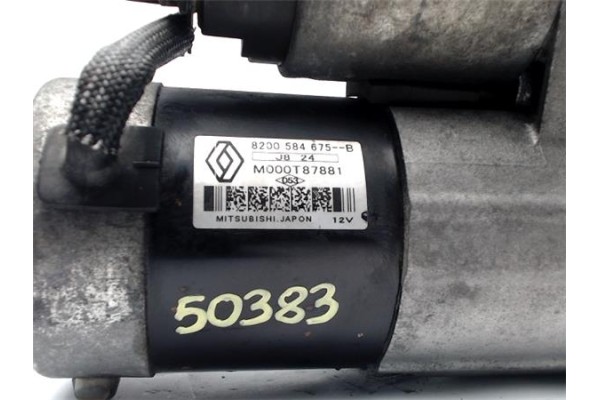 Recambio de motor arranque para renault clio iii 1.5 dci (br17, cr17) referencia OEM IAM 8200584837 M000T87881 