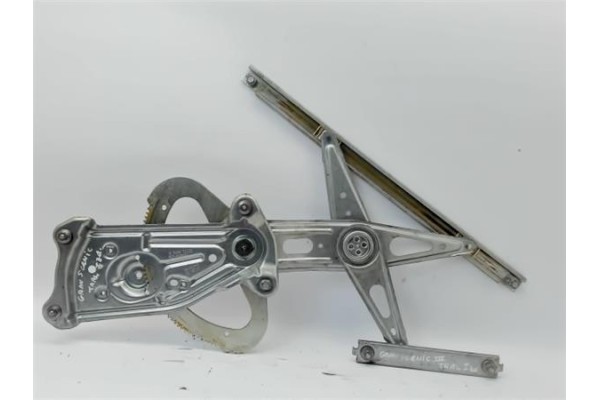 Recambio de mecanismo elevalunas trasero izquierdo para renault scenic iii (jz) referencia OEM IAM   