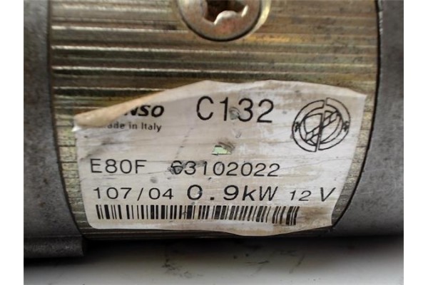 Recambio de motor arranque para fiat ii panda (169) 1.2 referencia OEM IAM 031020222 C132 