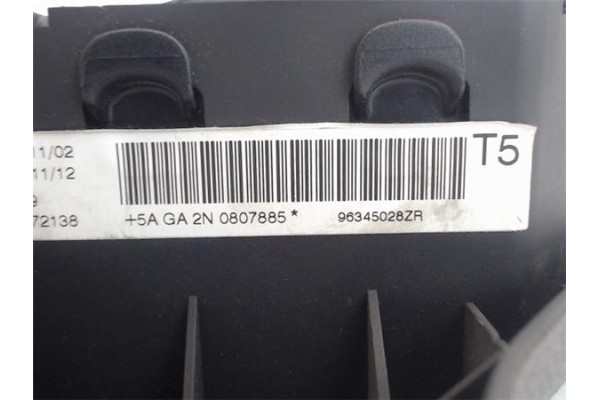 Recambio de airbag volante para peugeot 307 (s1) referencia OEM IAM 96345028ZR  