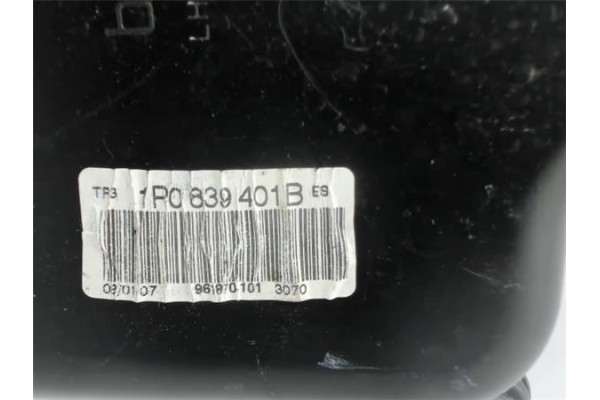 Recambio de mecanismo elevalunas trasero izquierdo para seat leon (1p1) referencia OEM IAM 1P0839401B  