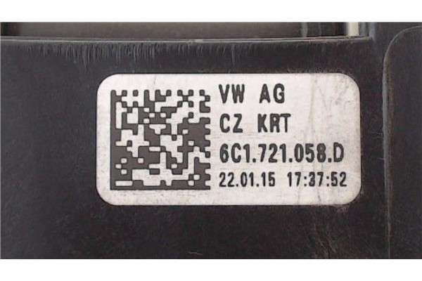 Recambio de pedal freno para volkswagen polo v (6c1) 1.2 advance bmt referencia OEM IAM 6C1721058D  
