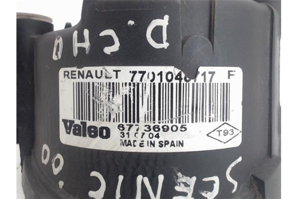 Recambio de faro antiniebla derecho para renault scenic i (ja...) referencia OEM IAM 7701045717 2902227 1216194 , NISSAN | 12161