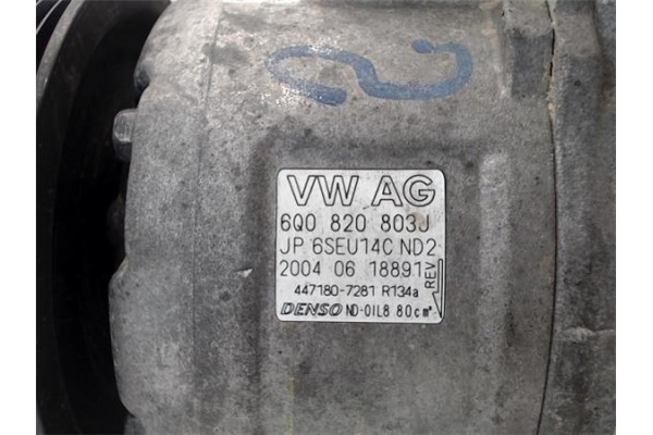 Recambio de compresor aire acond. para volkswagen polo iv (9n1) 1.9 tdi referencia OEM IAM 6Q0820803J 4471807281 (6Q0820803D) , 