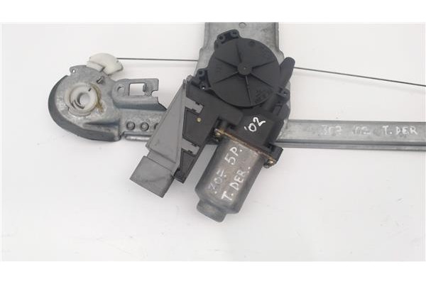 Recambio de mecanismo elevalunas trasero derecho para peugeot 307 (s1) referencia OEM IAM 400584T  