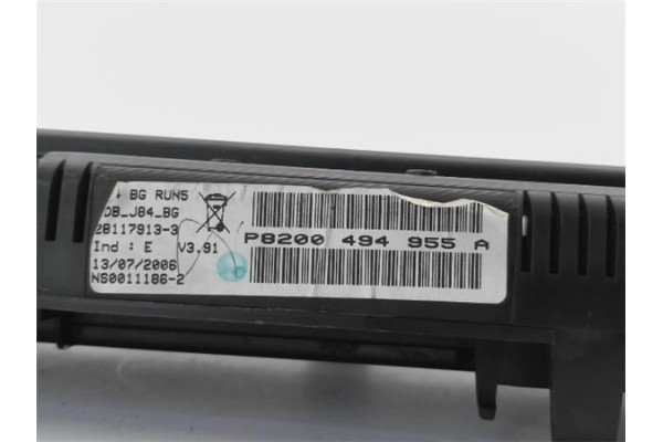 Recambio de pantalla para renault scenic ii (jm) 1.5 dci (jm1e) referencia OEM IAM 8200704463 7701057134 