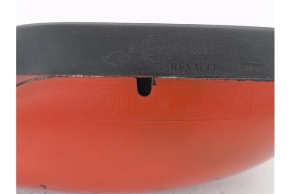 Recambio de retrovisor derecho para nissan micra (k12e) 1.2 16v referencia OEM IAM 96301AX661  