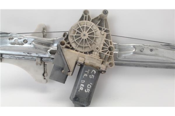 Recambio de mecanismo elevalunas trasero derecho para citroen c5 berlina referencia OEM IAM 922467 37553 