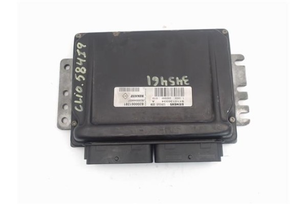 Recambio de centralita para renault clio ii fase i (b/cb0) 1.4 alize referencia OEM IAM 8200061281 8200044437 