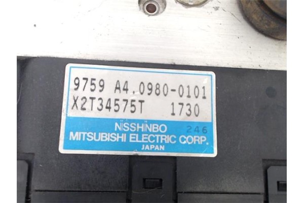 Recambio de nucleo abs para honda hr-v (gh) 1.6 16v 4wd referencia OEM IAM 9759A409800101 X2T34575T 