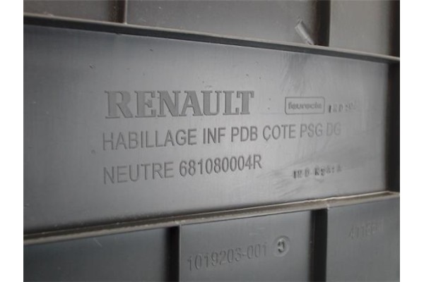 Recambio de guantera salpicadero para renault scenic iii (jz) 1.2 grand expression referencia OEM IAM 681080004R  