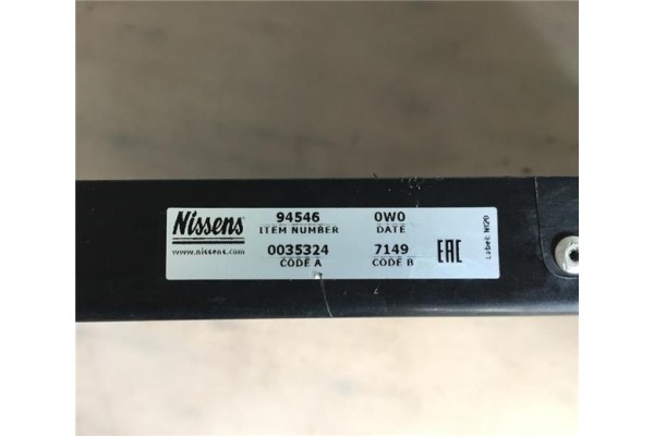 Recambio de radiador para opel corsa c 1.4 referencia OEM IAM 94546 0035324 