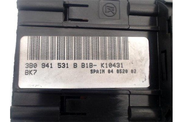 Recambio de conmutador luces para ford galaxy (vx) 1.9 tdi referencia OEM IAM 1121560 3B0941531B 