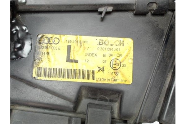 Recambio de faro delantero dcho para audi a4 berlina (b5) referencia OEM IAM   