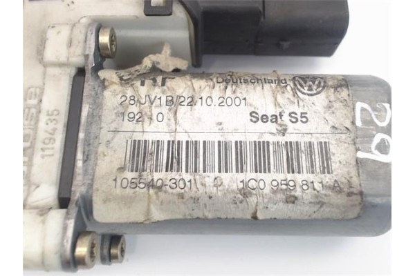 Recambio de motor elevalunas trasero izquierdo para seat leon (1m1) referencia OEM IAM (1C0959811A)  