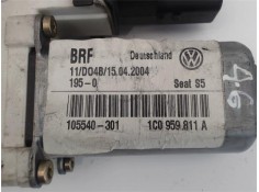 Recambio de motor elevalunas trasero izquierdo para seat toledo (1m2) referencia OEM IAM (1C0959811A)  