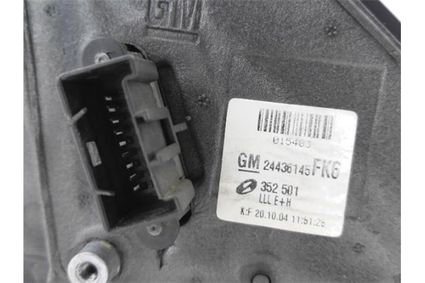Recambio de retrovisor electrico izquierdo para opel vectra c berlina 1.9 cdti referencia OEM IAM 13253333 24439981 