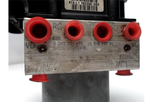 Recambio de nucleo abs para peugeot 307 (3a/c) 2.0 hdi 90 referencia OEM IAM 9651873780 0265234140 