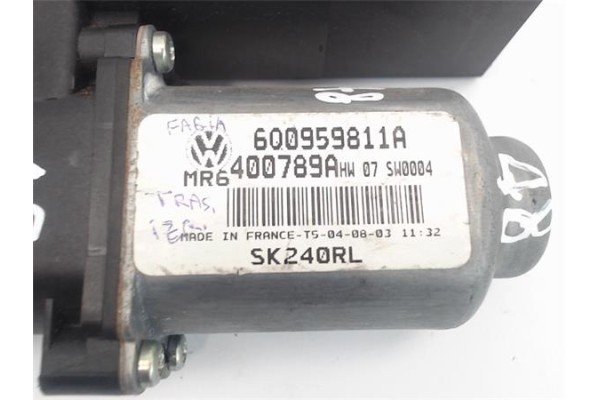 Recambio de motor elevalunas trasero izquierdo para skoda fabia (6y2/6y3) referencia OEM IAM (6Q0959811A)  