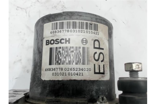 Recambio de nucleo abs para fiat stilo (192) referencia OEM IAM 0265234020 46836778 