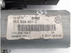 Recambio de motor elevalunas trasero izquierdo para volkswagen golf v (1k1) referencia OEM IAM (1K4839401C) (1K4839401C) (993424